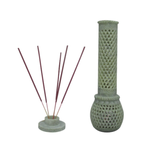 Cone Burner Stick Holder Meditation Room Art Bottle Design Pillar Candle Holder Home Fragrance