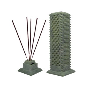 Incense Burner Stick Holder Meditation Room Art Yoga Home Fragrance Pillar Candle Holder