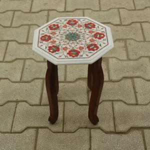 Table Top Marble Inlay for Home Decoration and Gift for Mom